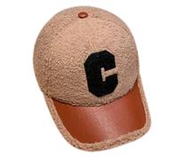 Berretto da baseball in tinta unita Berretto con visiera Lettera C Baseball per la Giornata mondiale del calcio Giornata internazionale del basket Rack per cappello nero per armadio a tesa curva