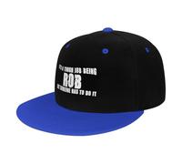 Berretto da Baseball It's A Tough Job Being Rob But Someone Has To Do It Cappellino da Baseball Protezione UV Trucker cap Vintage Cappellino Visiera per Gym Escursionismo Running