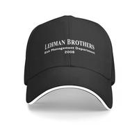 Berretto da Baseball Lehman Brothers Risk Management Department 2008 Berretto da Baseball Nuovo nel Cappello Cappello da Uomo Cappello da Donna