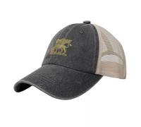 Berretto da Baseball Leone di San Marco di Venezia - Cappellino da Baseball in Rete da Cowboy Oro Vintage con Cappuccio Cappello Natalizio da Uomo da Donna