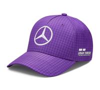 Mercedes AMG Petronas Formula One Team - Cappellino da Pilota Lewis Hamilton 2023 - Viola - Taglia Unica