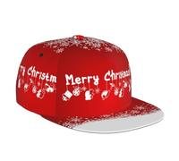 Berretto da Baseball Merry Christmas Cappellino da Baseball Soft Trucker cap Regolabile Dad Hat per Escursionismo Running Gym