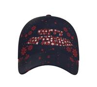 Berretto da Baseball Merry Christmas Cappellino Visiera Soft Dad Hat Vintage Trucker cap per Running Gym Campeggio