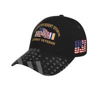 Berretto da Baseball Operation Desert Storm Combat Veteran Dad Hat Regolabile Cappellino Visiera Protezione UV Cappellino da Baseball per Campeggio Escursionismo Running