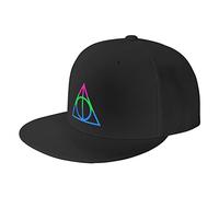Berretto da Baseball Orgoglio Polisessuale dei Doni della Morte Cappello da Baseball A Croce Protezione Solare Caccia Cappello Uomini Cappello All'Aperto, per Campeggio, Pesca, All'Aperto