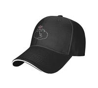 Berretto da Baseball Peace & Love Cats 1 - Cappello da Baseball Scuro Cappello di Natale Cappello da Baseball Nero alla Moda Baseball Uomo Donna