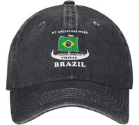 Berretto da Baseball Personalizzato Unisex Cotone I Miei antenati Erano Vichinghi Brasile Adulto Brasiliano Orgoglioso Regolabile papà Donne Uomini Sport Fresco