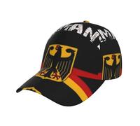 Berretto da Baseball Retro German Flag with The German Eagle Printed Cappellino Visiera Protezione UV Dad Hat Soft Trucker cap per Escursionismo Campeggio Gym