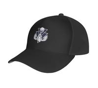 Berretto da Baseball Rock Metal Black Heart with Wing Under The Moon Cappellino Visiera Regolabile Dad Hat Vintage Trucker cap per Campeggio Escursionismo Gym