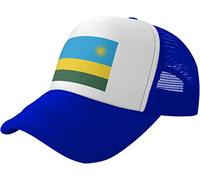 Berretto da Baseball Rwanda Flag Cappellino da Baseball Traspirante Trucker cap Vintage Dad Hat per Running Campeggio Escursionismo