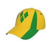 Berretto da Baseball Saint Vincent And The Grenadines Cappellino da Baseball Regolabile Trucker cap Protettivi Dad Hat per Campeggio Escursionismo Running