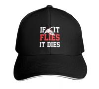 Berretto da baseball Se vola muore - Abbigliamento da caccia all'anatra Goose Bird Hunter Cappelli personalizzati di lusso berretti da sole cappelli per donne Regali sportivi per donne da uomo