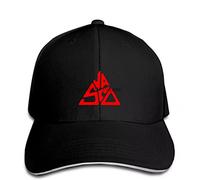 Berretto da Baseball Stampato in 3D Herren Vasco Rossi Kein Gefahr Druck Rot Musik Cappello Snapback Puro Cappello Sportivo con Visiera all'aperto Regali per Gli Amanti dell'hip-Hop