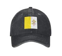 Berretto da Baseball Stile Unisex Bandiera in Cotone Personalizzato della Città del Vaticano Berretto da Baseball Outdoor Uomo Cappello da papà Regolabile da Donna Regalo Autunnale