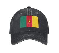 Berretto da Baseball Stile Unisex Cotone Personalizzato Bandiera del Camerun Berretto da Baseball Uomo Donna Cappello da papà Regolabile Regalo Streetwear