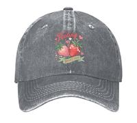 Berretto da Baseball Strawberry & Tropical Fruit, Feeling Berry Good Slogan Cappello Escursionismo Uomini Traspirante Cappucci da Golf, per Tennis, Golf, Pesca, 55-59cm