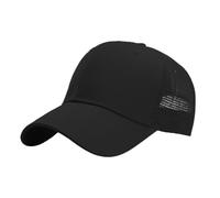 Berretto da baseball strutturato con design semplice, in rete traspirante, chiusura regolabile, per uomo e donna, versatile da abbinare nella vita di tutti i giorni, lavorazione robusta per una lunga