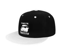 Berretto da Baseball Take Em To The Train Station Cappellino Visiera Vintage Trucker cap Regolabile Dad Hat per Running Escursionismo Campeggio
