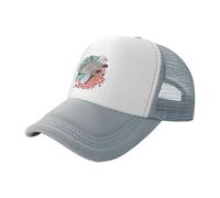 Berretto da Baseball The Eagle in Front of The American Flag Cappellino da Baseball Protezione UV Trucker cap Vintage Dad Hat per Running Escursionismo Sport