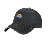 Berretto da Baseball The Rainbow Is Clear Picture Cappello All'Aperto Asciugatura Rapida Regolabile Cappellino da Camionista, per All'Aperto, Pesca, Campeggio, 55-59cm
