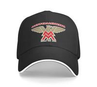 Berretto da Baseball Unisex in Puro Cotone Traspirante Bandiera Italiana per Uomo e Donna Berretto da Baseball con Stampa Moto Morini Logo Sandwich Regolabile per Corsa e Golf Fashion Gift