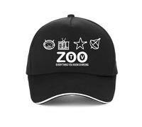 Berretto da Baseball Unisex Puro Cotone Nuovo U2 Design Estivo Uomini Berretto da Baseball Moda Zooropa Album Donna Hip Hop Cappello Casual all'aperto Regolabile Snapback Cappelli Regalo All'aperto