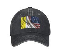 Berretto da Baseball Vatican The Vatican And American USA Flag Vintage Cappellino Visiera Unisex Cappellino da Baseball Protezione UV Trucker cap per Campeggio Sport Escursionismo