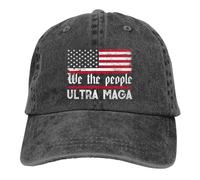 Berretto da Baseball We The People Ultra Maga American Flag Cappello da Pesca Moda Cappellino da Baseball Classic Running Hat per Tennis Sport Running