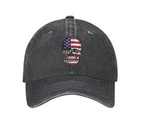 Berretto da Baseball When I Die Don't Let Me Vote Democrat Cappellino Visiera Protezione UV Dad Hat Traspirante Trucker cap per Running Escursionismo Gym