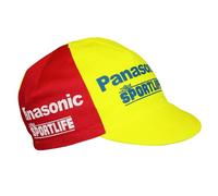Berretto da bicicletta Gist Equipe Vintage Panasonic Jaune