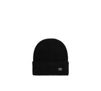 Berretto da Donna con logo e strass Liu Jo Nero