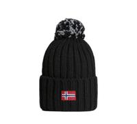 Napapijri - Semiury - Berretto in maglia nero con pompon One Size