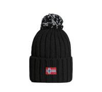 Napapijri - Semiury - Berretto in maglia nero con pompon One Size