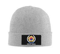 Berretto da Notte Coat of Arms of South Korea Flag Emblem Traspirante Cappello Lavorato Antivento Berretto Beanie per All'Aperto Sci Uomo