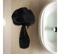 Berretto Da Notte Con Doppio Orlo Arrotolato Capelli Che Dormono in Rete