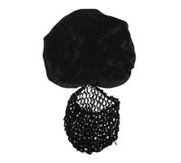 Berretto Da Notte Con Doppio Orlo Arrotolato Capelli Che Dormono in Rete