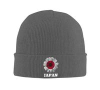 Berretto da Notte Japanese Japan Flag Flower Traspirante Cappello Lavorato Lavabile Berretto Beanie per Uomo All'Aperto Adulto
