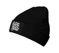 Berretto da Notte The Struggle is Real, But So is Jesus Leggero Cappello Lavorato Unisex Berretto Beanie per Sci Moto Uomo