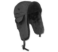 Berretto da pilota MA1, invernale, taglia XL, colore: nero/verde oliva, Nero , 36