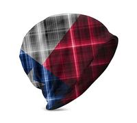 Berretto da Sci Texas State Flag Print Berretto Beanie Running | Elastico Berretto Skull Unisex Cappello Lavorato per Trekking Sci