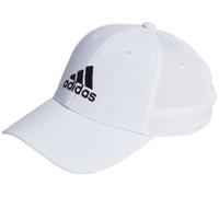 Berretto da tennis Adidas Embroidered Logo Lightweight Baseball Cap - white/black - Bianco (OSFC)