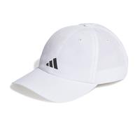 Cappellino da running Essentials AEROREADY Six-Panel Baseball White / Matte Silver Adulto (S/M)