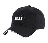 Berretto da tennis BOSS Perforated Gloss Logo - black - Nero