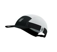 Berretto da tennis Compressport 5 Panel Light - white/black - Multicolore