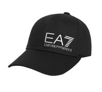 Berretto da tennis EA7 Man Woven Baseball Hat - black/silver