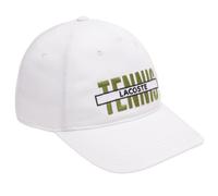 Berretto da tennis Lacoste Embroidered Cotton Gabardine - white - Bianco (M)