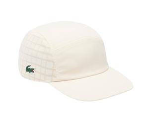 Berretto da tennis Lacoste Graphic Print - ecru white - Beige