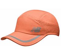 Berretto da tennis New Balance Impact Running Cap - orange/silver - Arancione