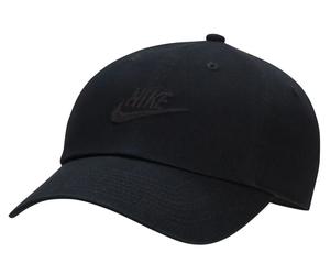 Berretto da tennis Nike Club Unstructured Futura Wash - Nero (S/M)
