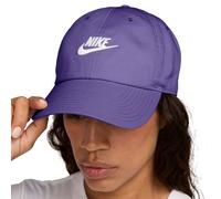 Berretto da tennis Nike Club Unstructured Futura Wash - wild grape/white - Viola (S/M)